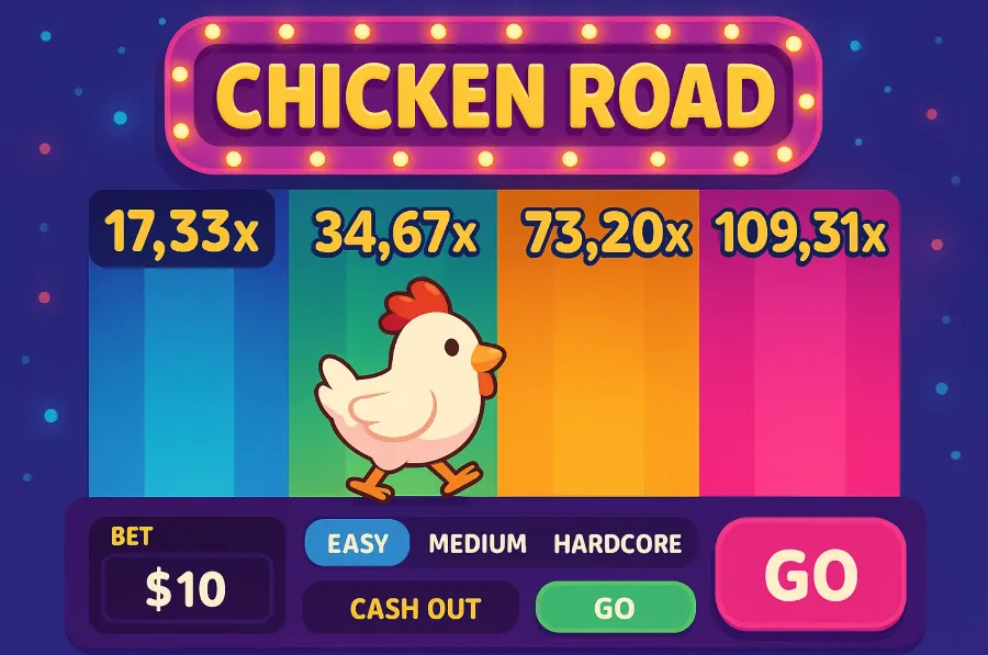 Come iniziare a giocare a Chicken Road